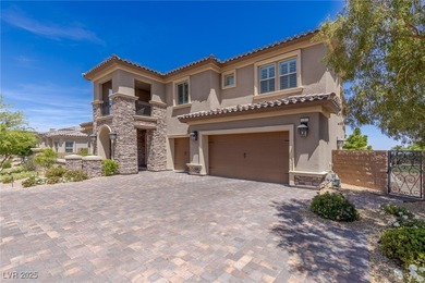 Embark on an extraordinary experience in this exquisite on Southern Highlands Golf Club in Nevada - for sale on GolfHomes.com, golf home, golf lot