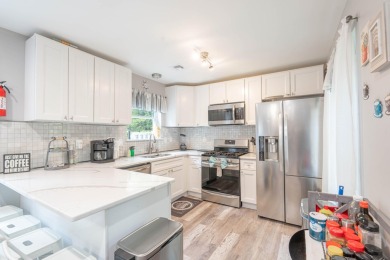 This beautifully renovated 3-bedroom, 3-bathroom home is the on Pocono Farms Country Club in Pennsylvania - for sale on GolfHomes.com, golf home, golf lot