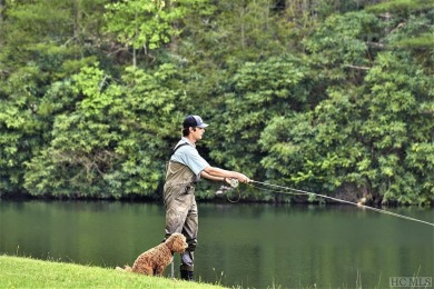 Between two North Carolina mountain ridges lies an expansive on Headwaters Golf Club in North Carolina - for sale on GolfHomes.com, golf home, golf lot