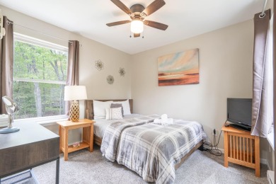 This beautifully renovated 3-bedroom, 3-bathroom home is the on Pocono Farms Country Club in Pennsylvania - for sale on GolfHomes.com, golf home, golf lot