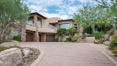 This stunning, timeless residence in Turquoise Ridge is nestled on Desert Mountain Club - Apache Golf Course in Arizona - for sale on GolfHomes.com, golf home, golf lot