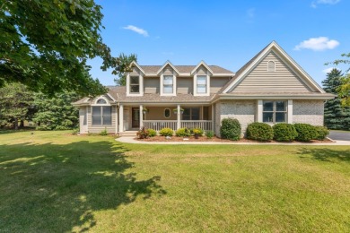 Beautifully maintained 5 BR, 2.5 BA Colonial on 1 plus acre on Western Lakes Golf Club in Wisconsin - for sale on GolfHomes.com, golf home, golf lot