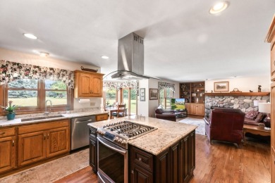 Beautifully maintained 5 BR, 2.5 BA Colonial on 1 plus acre on Western Lakes Golf Club in Wisconsin - for sale on GolfHomes.com, golf home, golf lot