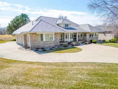 Amazing, custom Wegher built 2007, one owner home on 11th Tee on Dakota Dunes Country Club in South Dakota - for sale on GolfHomes.com, golf home, golf lot