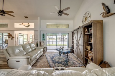 The charm of Old Florida greets you at the curb with this 3/2 on Burnt Store Golf Club in Florida - for sale on GolfHomes.com, golf home, golf lot