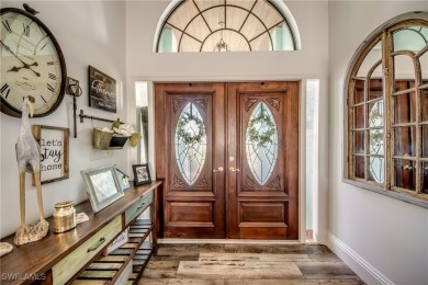 The charm of Old Florida greets you at the curb with this 3/2 on Burnt Store Golf Club in Florida - for sale on GolfHomes.com, golf home, golf lot