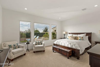 This Bacara model is a perfect balance of luxury and on Saddlebrooke Ranch Golf Club in Arizona - for sale on GolfHomes.com, golf home, golf lot