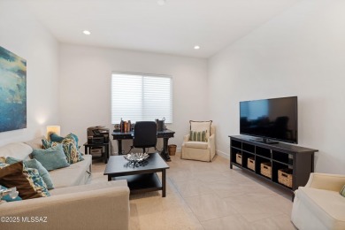 This Bacara model is a perfect balance of luxury and on Saddlebrooke Ranch Golf Club in Arizona - for sale on GolfHomes.com, golf home, golf lot