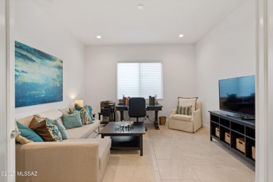 This Bacara model is a perfect balance of luxury and on Saddlebrooke Ranch Golf Club in Arizona - for sale on GolfHomes.com, golf home, golf lot