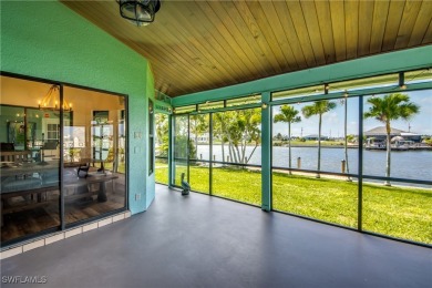The charm of Old Florida greets you at the curb with this 3/2 on Burnt Store Golf Club in Florida - for sale on GolfHomes.com, golf home, golf lot