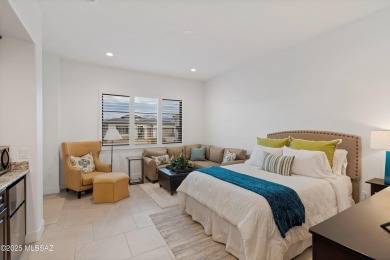 This Bacara model is a perfect balance of luxury and on Saddlebrooke Ranch Golf Club in Arizona - for sale on GolfHomes.com, golf home, golf lot