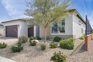 Welcome to elevated desert living in this stunning Excite plan on Plantation Golf Club in California - for sale on GolfHomes.com, golf home, golf lot