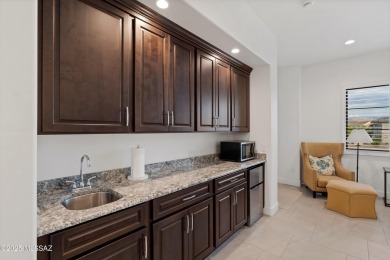 This Bacara model is a perfect balance of luxury and on Saddlebrooke Ranch Golf Club in Arizona - for sale on GolfHomes.com, golf home, golf lot