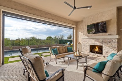 This Bacara model is a perfect balance of luxury and on Saddlebrooke Ranch Golf Club in Arizona - for sale on GolfHomes.com, golf home, golf lot