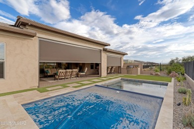 This Bacara model is a perfect balance of luxury and on Saddlebrooke Ranch Golf Club in Arizona - for sale on GolfHomes.com, golf home, golf lot