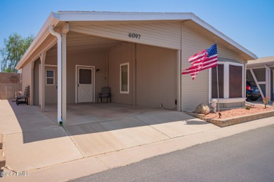 Start living in the upgraded/modernized 2 bed/ 2 bath home in on SunBird Golf Club in Arizona - for sale on GolfHomes.com, golf home, golf lot