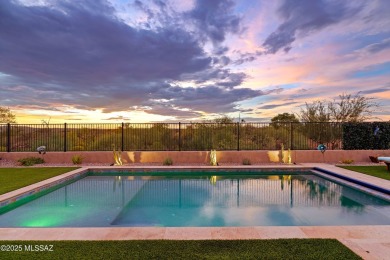 This Bacara model is a perfect balance of luxury and on Saddlebrooke Ranch Golf Club in Arizona - for sale on GolfHomes.com, golf home, golf lot