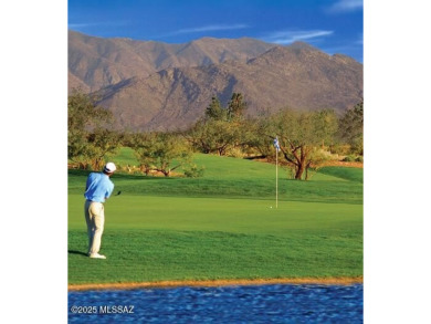 This Bacara model is a perfect balance of luxury and on Saddlebrooke Ranch Golf Club in Arizona - for sale on GolfHomes.com, golf home, golf lot