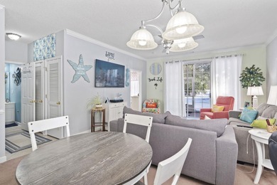 BEACH THEMED GROUND FLOOR END CORNER UNIT. THIS UNIT HAS BEEN on Barefoot Resort and Golf Club  in South Carolina - for sale on GolfHomes.com, golf home, golf lot