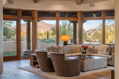 Situated on a cul-de-sac lot overlooking the 4th hole of The on The Country Club At DC Ranch in Arizona - for sale on GolfHomes.com, golf home, golf lot