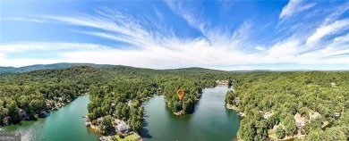 Experience ultimate privacy and breathtaking views from this on The Highlands Course at Lake Arrowhead in Georgia - for sale on GolfHomes.com, golf home, golf lot