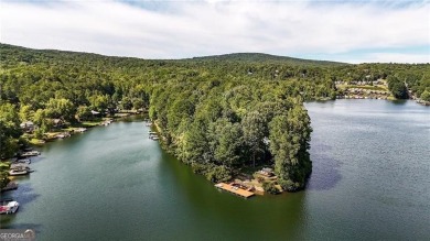 Experience ultimate privacy and breathtaking views from this on The Highlands Course at Lake Arrowhead in Georgia - for sale on GolfHomes.com, golf home, golf lot