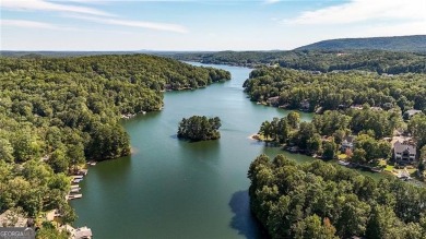Experience ultimate privacy and breathtaking views from this on The Highlands Course at Lake Arrowhead in Georgia - for sale on GolfHomes.com, golf home, golf lot