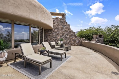 Situated on a cul-de-sac lot overlooking the 4th hole of The on The Country Club At DC Ranch in Arizona - for sale on GolfHomes.com, golf home, golf lot