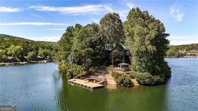 Experience ultimate privacy and breathtaking views from this on The Highlands Course at Lake Arrowhead in Georgia - for sale on GolfHomes.com, golf home, golf lot