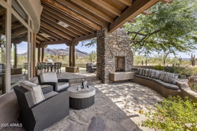 Situated on a cul-de-sac lot overlooking the 4th hole of The on The Country Club At DC Ranch in Arizona - for sale on GolfHomes.com, golf home, golf lot