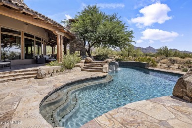 Situated on a cul-de-sac lot overlooking the 4th hole of The on The Country Club At DC Ranch in Arizona - for sale on GolfHomes.com, golf home, golf lot