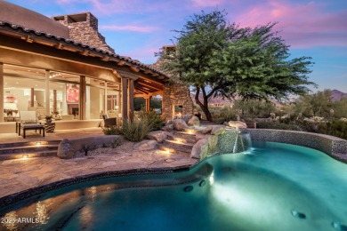 Situated on a cul-de-sac lot overlooking the 4th hole of The on The Country Club At DC Ranch in Arizona - for sale on GolfHomes.com, golf home, golf lot