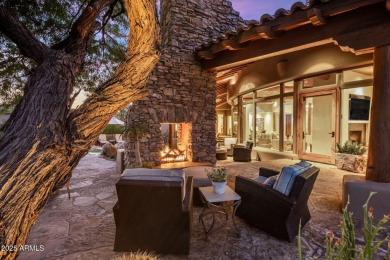 Situated on a cul-de-sac lot overlooking the 4th hole of The on The Country Club At DC Ranch in Arizona - for sale on GolfHomes.com, golf home, golf lot