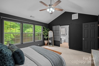 Nestled in the sought-after Highland Creek golf course community on Highland Creek Golf Club in North Carolina - for sale on GolfHomes.com, golf home, golf lot
