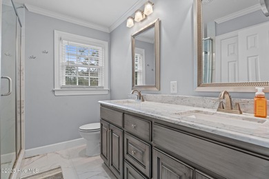 Welcome home to 4804 Burning Tree Lane North, a stately home set on Wilson Country Club in North Carolina - for sale on GolfHomes.com, golf home, golf lot