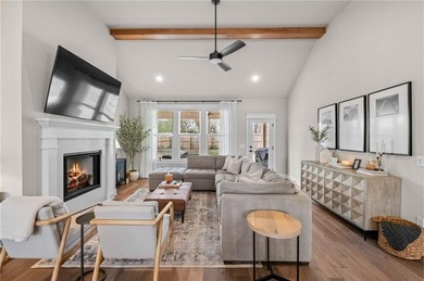 Situated perfectly on a rare FLAT double lot totaling over half on Bella Vista Country Club - Highlands in Arkansas - for sale on GolfHomes.com, golf home, golf lot