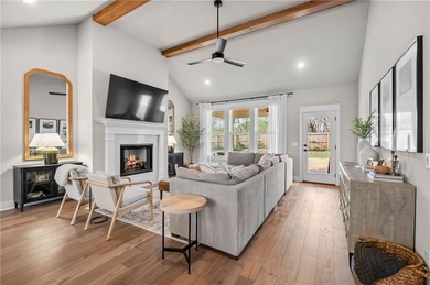 Situated perfectly on a rare FLAT double lot totaling over half on Bella Vista Country Club - Highlands in Arkansas - for sale on GolfHomes.com, golf home, golf lot