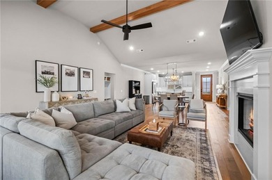 Situated perfectly on a rare FLAT double lot totaling over half on Bella Vista Country Club - Highlands in Arkansas - for sale on GolfHomes.com, golf home, golf lot