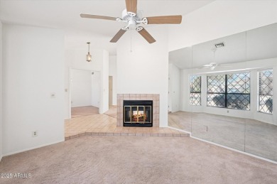 FRESH PAINT INSIDE AND NO MORE POPCORN CEILINGS! Spacious on The Lakes at Ahwatukee in Arizona - for sale on GolfHomes.com, golf home, golf lot