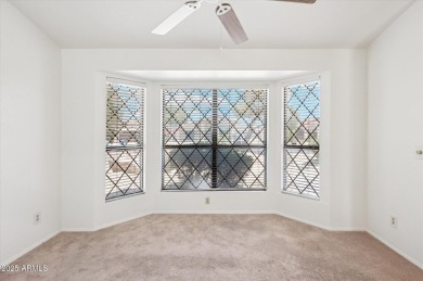 FRESH PAINT INSIDE AND NO MORE POPCORN CEILINGS! Spacious on The Lakes at Ahwatukee in Arizona - for sale on GolfHomes.com, golf home, golf lot