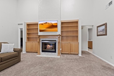 This perfect 2-bedroom 2-bath townhome that sits right next to on St. George Golf Course in Utah - for sale on GolfHomes.com, golf home, golf lot