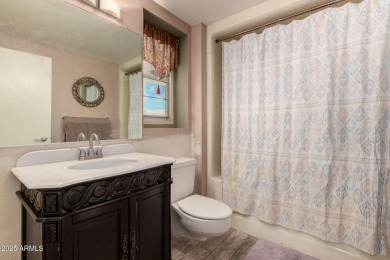 Discover this charming  2-bedroom gem with unlimited potential on Pebblebrook Golf Course in Arizona - for sale on GolfHomes.com, golf home, golf lot