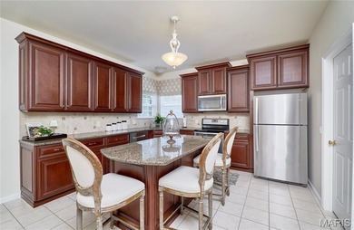 Overlooking the 5th green of Bear Creek Golf Course, this on Bear Creek Golf Club in Missouri - for sale on GolfHomes.com, golf home, golf lot