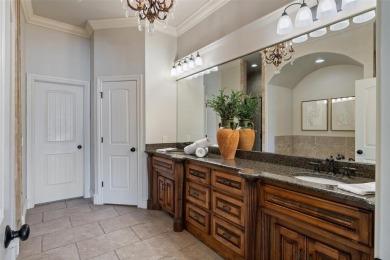 Nestled in the prestigious Oak Tree community.  Well designed on Oak Tree National Golf and Country Club in Oklahoma - for sale on GolfHomes.com, golf home, golf lot