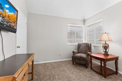 This perfect 2-bedroom 2-bath townhome that sits right next to on St. George Golf Course in Utah - for sale on GolfHomes.com, golf home, golf lot