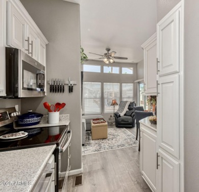 Gorgeous, fully furnished, move-in-ready 2020 park model in on Roadhaven Golf Course in Arizona - for sale on GolfHomes.com, golf home, golf lot