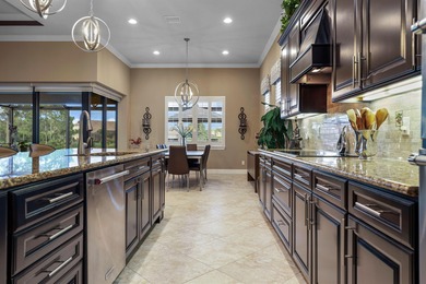 Immaculate custom-built lakefront home in the gated Copperleaf on Evergreen Club in Florida - for sale on GolfHomes.com, golf home, golf lot