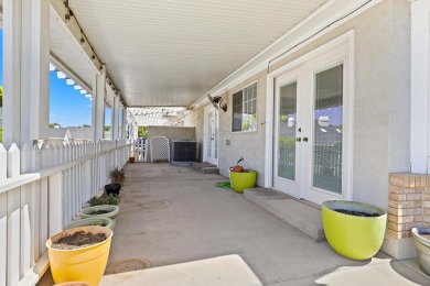 This perfect 2-bedroom 2-bath townhome that sits right next to on St. George Golf Course in Utah - for sale on GolfHomes.com, golf home, golf lot