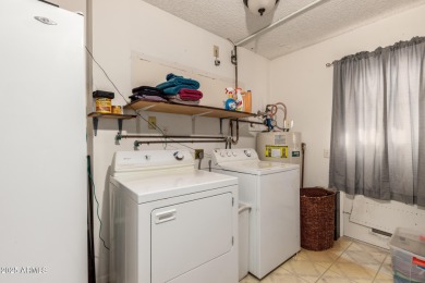 Discover this charming  2-bedroom gem with unlimited potential on Pebblebrook Golf Course in Arizona - for sale on GolfHomes.com, golf home, golf lot