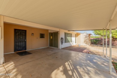 Discover this charming  2-bedroom gem with unlimited potential on Pebblebrook Golf Course in Arizona - for sale on GolfHomes.com, golf home, golf lot